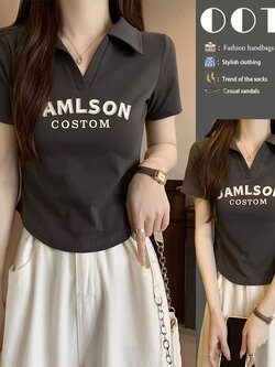 เสื้อยืดคนอ้วนแบบโอเวอร์ไซส์แบบ ulzzang fashion สนใจทักแชท