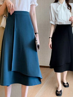 กระโปรงยาว กระโปรงยาวทรงเอ กระโปรงทำงาน