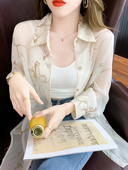เสื้อเชิ้ตผู้หญิงใส่ทํางาน 390 บาทต่อชิ้น ฟรีค่าจัดส่ง