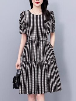 เดรสสีดำสุภาพ เรียบหรู ดูดี เหมาะกับทุกโอกาส | เดรสผู้หญิงแฟชั่นสุภาพ