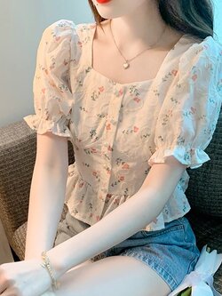 เสื้อเชิ้ตผู้หญิงใส่ทํางาน 390 บาทต่อชิ้น ฟรีค่าจัดส่ง