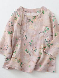 เสื้อลินิน เสื้อผ้าฝ้ายลินิน เสื้อเชิ้ตผ้าลินิน