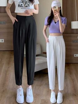 กางเกงลำลอง กางเกงทำงาน แฟชั่นสำหรับผู้หญิง