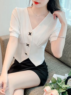 เสื้อเชิ้ตแขนยาววัยรุ่น ลายสวยๆ แบรนด์ YIL AN