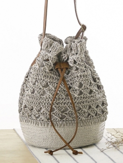 กระเป๋าสานสไตล์ญี่ปุ่น