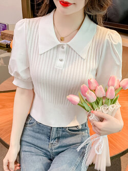 เสื้อผ้าวัยรุ่นเกาหลี เสื้อยืดวัยรุ่นผู้หญิง มีขนาด S M L XL