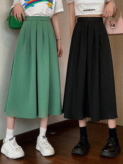 กระโปรงยาว กระโปรงยาวทรงเอ กระโปรงทำงาน