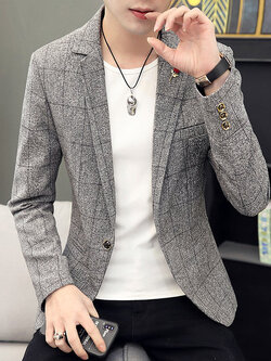 สูท Blazers ผู้ชาย เสื้อคลุมสไตล์สูท สำหรับผู้ชาย