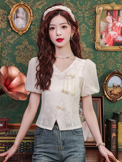 เสื้อเชิ้ตผู้หญิงใส่ทํางาน 390 บาทต่อชิ้น ฟรีค่าจัดส่ง