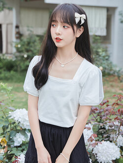 เสื้อผ้าวัยรุ่นเกาหลี เสื้อยืดวัยรุ่นผู้หญิง มีขนาด S M L XL