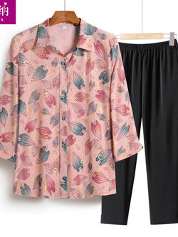 เสื้อคุณยาย เสื้อผู้วัยอายุ60-70ปี มีขนาด L-4XL(อกประมาณ35-45นิ้ว)