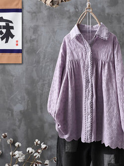 เสื้อเชิ้ตผ้าฝ้ายลินิน ขายเสื้อเชิ้ต ผ้าลินิน เสื้อเชิ้ตผ้าฝ้ายผู้หญิง