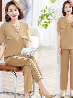 เสื้อผ้าคุณแม่วัย 60 เสื้อคนแก่ผู้หญิงวัย60