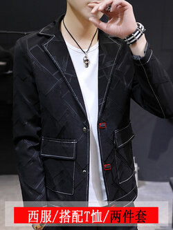 สูท Blazers ผู้ชาย เสื้อคลุมสไตล์สูท สำหรับผู้ชาย