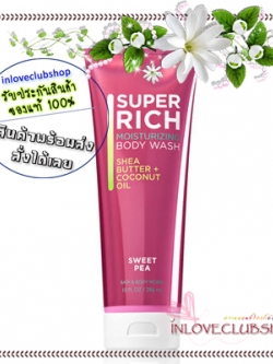 Bath & Body Works / Moisturizing Body Wash 296 ml. (Sweet Pea) *ขายดี