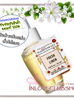 Bath & Body Works / Wallflowers Fragrance Refill 24 ml. (Fresh Linen)