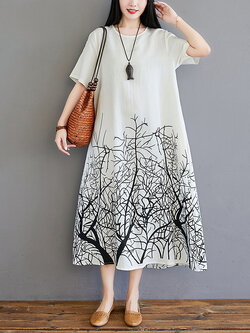 เสื้อผ้าฝ้าย เสื้อผ้าลินิน สไตล์ฤดูร้อน BY Lian Zhi Cotton and linen art สไตล์VINTAGE มีขนาดไซส์อกประมาณ 35-40 นิ้ว