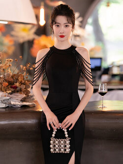 ชุดราตรี ชุดราตรีสวยหรู แบบ ทันสมัย Evening dress