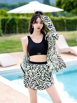 ชุดว่ายน้ำผู้หญิง ชุดว่ายน้ำน่ารัก Bikini ชุดไปทะเล