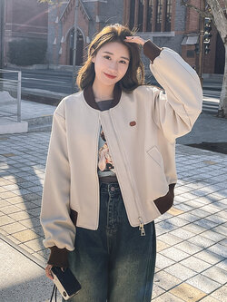 เสื้อโค้ท เสื้อโค้ทกันหนาว เสื้อโค้ทใส่เที่ยวต่างประเทศ ยี่ห้อ: Qianziqian