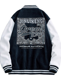 เสื้อแจ็คเก็ตเบสบอล เสื้อคลุม เสื้อแขนยาวสไตล์เกาหลี