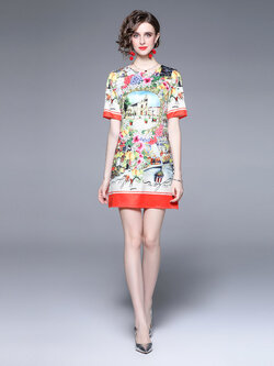 ชุดเดรสเรียบหรูดูแพง เดรสแบรนด์ DG Boutique