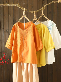 เสื้อลินิน เสื้อผ้าฝ้ายลินิน เสื้อเชิ้ตผ้าลินิน