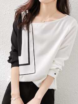 เสื้อสีดำสุภาพ เรียบหรู ดูดี เหมาะกับทุกโอกาส | เสื้อผู้หญิงสุภาพ