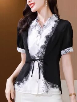 เสื้อสีดำสุภาพ เรียบหรู ดูดี เหมาะกับทุกโอกาส | เสื้อผู้หญิงสุภาพ