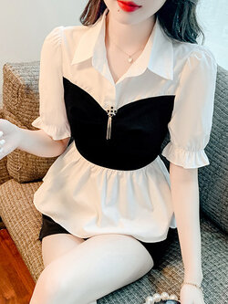 เสื้อเชิ้ตแขนยาววัยรุ่น ลายสวยๆ แบรนด์ YIL AN