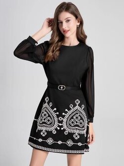 เดรสสีดำสุภาพ เรียบหรู ดูดี เหมาะกับทุกโอกาส | เดรสผู้หญิงแฟชั่นสุภาพ