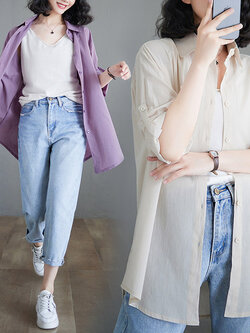 เสื้อลินินไซส์ใหญ่ เสื้อผ้าไซส์ใหญ่ เสื้อผ้าสาวอวบสวยๆ พลัสไซส์ ไซต์อก 38-48 นิ้ว