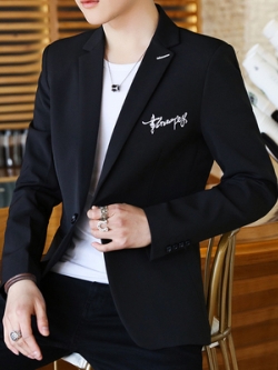 สูท Blazers ผู้ชาย เสื้อคลุมสไตล์สูท สำหรับผู้ชาย