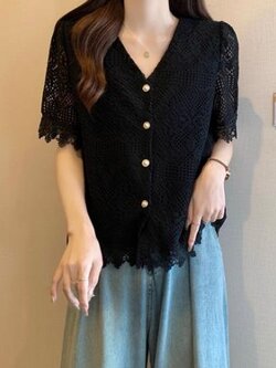 เสื้อสีดำสุภาพ เรียบหรู ดูดี เหมาะกับทุกโอกาส | เสื้อผู้หญิงสุภาพ