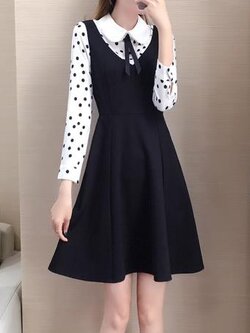 เดรสสีดำสุภาพ เรียบหรู ดูดี เหมาะกับทุกโอกาส | เดรสผู้หญิงแฟชั่นสุภาพ