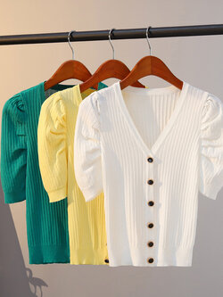 เสื้อไหมพรม เสื้อทีเชิ้ตไหมพรม เสื้อทีเชิ้ตผ้านิตติ้ง