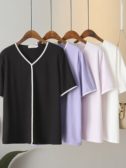 เสื้อผ้าคนอ้วน เสื้อผ้าสาวอวบ(อกเสื้อ38-50นิ้ว)