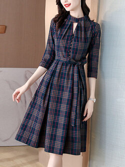 เดรสวัยผู้ใหญ่40-60ปี เดรสคุณแม่ ชุดเดรสทำงานวัยผู้ใหญ่ แบรนด์ MAMA DRESS