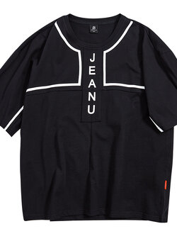 เสื้อยืดผู้ชายอ้วน S-5XL(อกเสื้อ39-51นิ้ว)