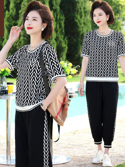 เสื้อผ้าคุณแม่วัย 60 เสื้อคนแก่ผู้หญิงวัย60