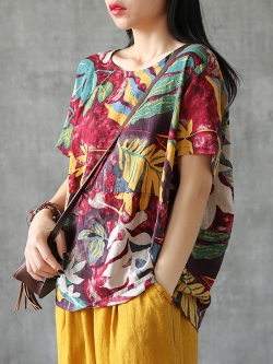 เสื้อผ้าฝ้าย ผ้าลินิน มีขนาดไซส์เดียว อกประมาณ100ซม.หรือประมาณ 40นิ้วขึ้นไป