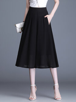 กระโปรงยาว กระโปรงยาวทรงเอ กระโปรงทำงาน