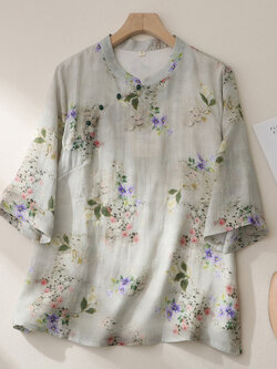 เสื้อลินิน เสื้อผ้าฝ้ายลินิน เสื้อเชิ้ตผ้าลินิน