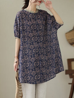 เสื้อลินินไซส์ใหญ่ เสื้อผ้าไซส์ใหญ่ เสื้อผ้าสาวอวบสวยๆ พลัสไซส์ ไซต์อก 38-48 นิ้ว