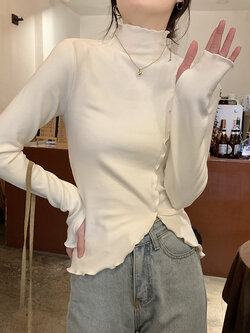 เสื้อผ้าวัยรุ่นเกาหลี เสื้อยืดวัยรุ่นผู้หญิง มีขนาด S M L XL