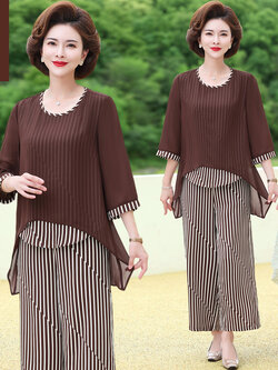 เสื้อผ้าคุณแม่วัย 60 เสื้อคนแก่ผู้หญิงวัย60