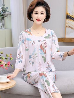 ชุดนอนคุณแม่ ชุดนอนบิ๊กไซส์ ชุดนอนคุณแม่ ชุดนอนคุณย่า ชุดนอนคุณยาย