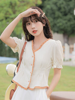 เสื้อผ้าวัยรุ่นเกาหลี เสื้อยืดวัยรุ่นผู้หญิง มีขนาด S M L XL