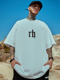 เสื้อยืดผู้ชายอ้วน S-5XL(อกเสื้อ39-51นิ้ว)