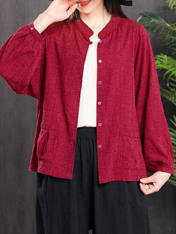 เสื้อผ้าฝ้าย ผ้าลินิน มีขนาดไซส์เดียว อกประมาณ100ซม.หรือประมาณ 40นิ้วขึ้นไป